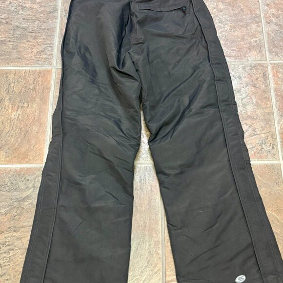 ~~Slalom Men's Size M Black Insulated Ski Pants Snowboard Snow Pants..VGUC!!! - Picture 4 of 4